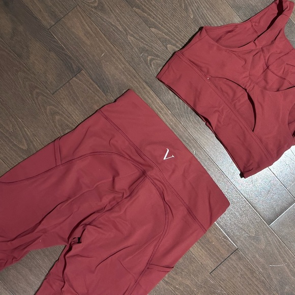 Vitae Leggings Ruby red - Picture 3 of 4
